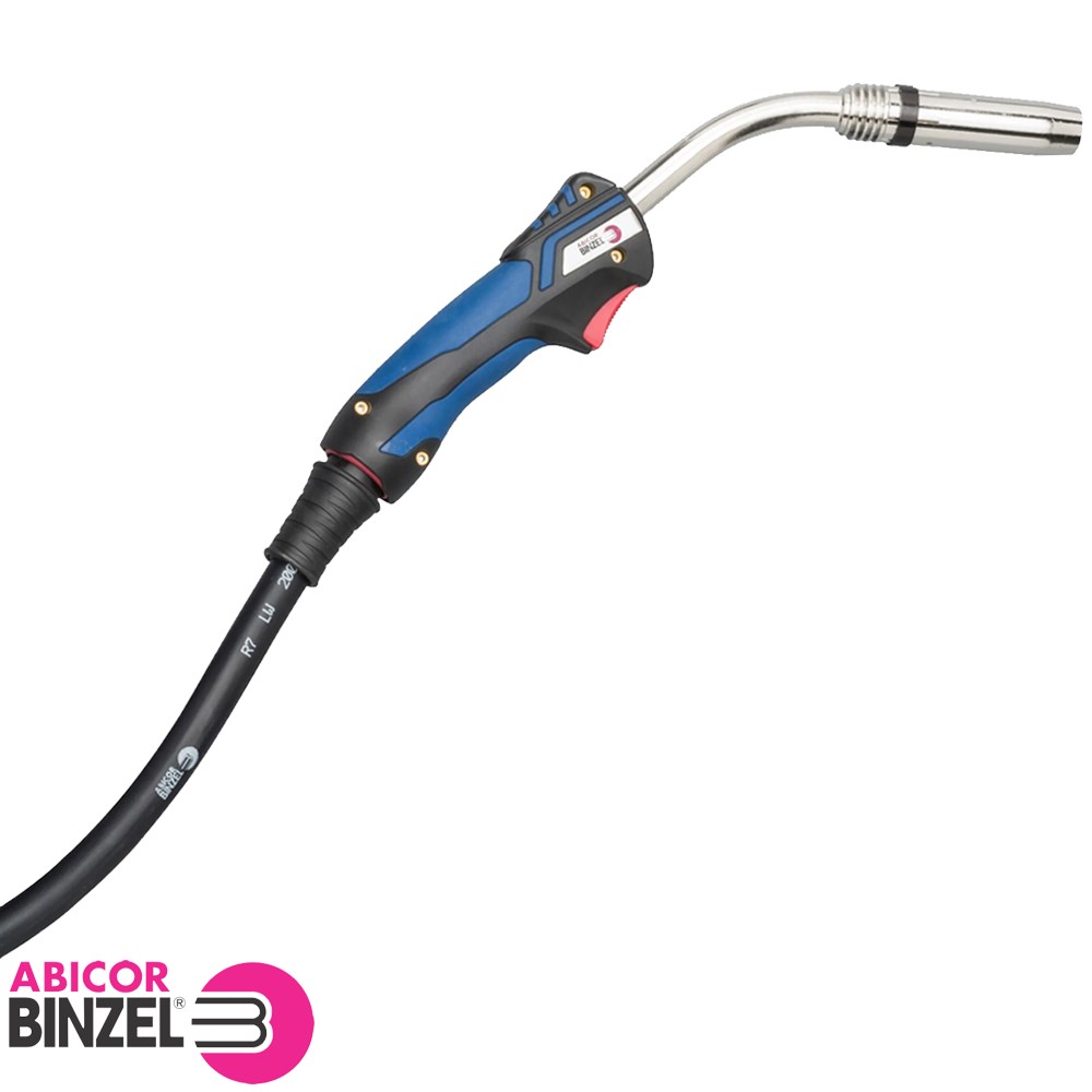 BINZEL MIG TORCH MB36KD 3M 270A @ 60% DUTY AIR COOLED 0.8 - 1.2MM