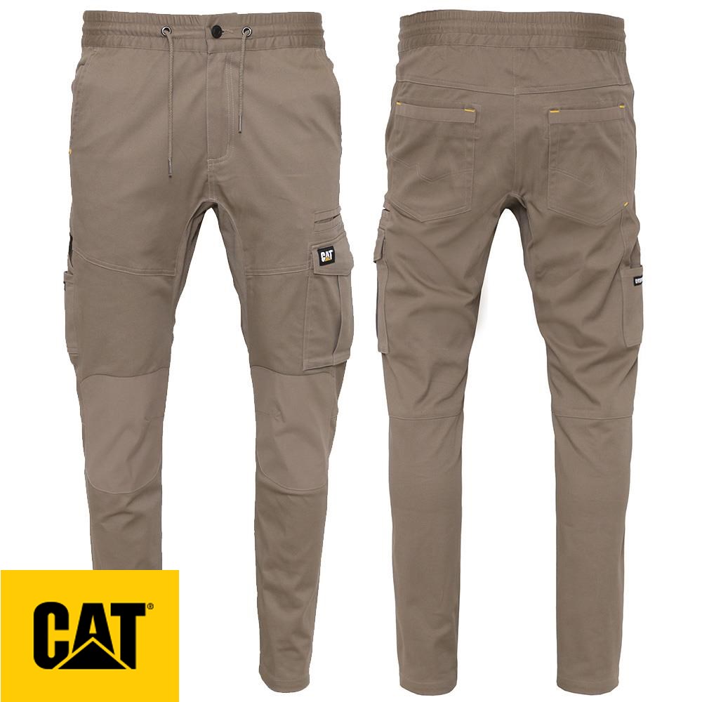 CAT KHAKI DYNAMIC PANT 36R CATERPILLAR 