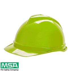 MSA HARD HAT FLOURO LIME