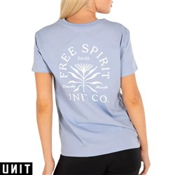 UNIT LADIES TEE LIGHT BLUE XL
