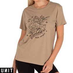 UNIT LADIES TEE TAN XL