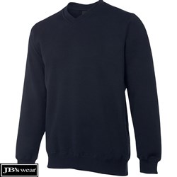 V NECK FLEECE SWEAT S