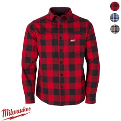 MILWAUKEE FLANNEL SHIRT 2XL