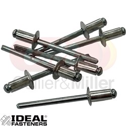ALUM/STEEL RIVET AS8-8 PK25