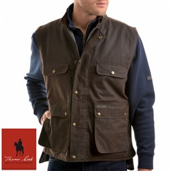 THOMAS COOK OILSKIN VEST 2XL