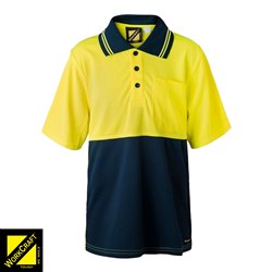 WORKCRAFT KIDS HI VIS POLO 10