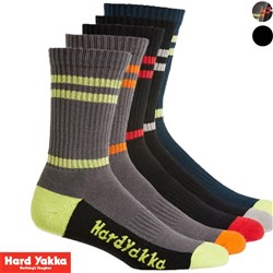 HARD YAKKA CREW WORK SOCK 7-12
