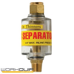 WORKQUIP 1/4 INLINE AIR FILTER