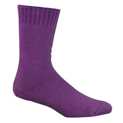 BAMBOO SOCK PURPLE 4-6