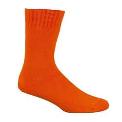 BAMBOO SOCK HIVIS ORANGE 6-10