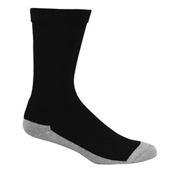 BAMBOO SOCK BLACK 10-14