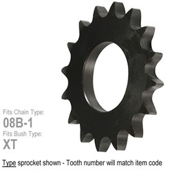 WELD FIT SPROCKET 1/2" BS X 21
