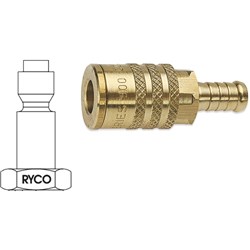 AIR COUPLING PEM BRASS TAIL