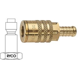 AIR COUPLING PEM BRASS TAIL