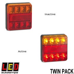 LED TRAILER LAMP TWIN PACK