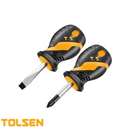 TOLSEN STUBBY SCREWDRIVER SET