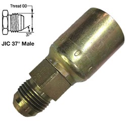 SWAGE TAIL JIC 180' M