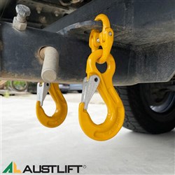 VEHICLE SAFETY CHAIN HOOK SET