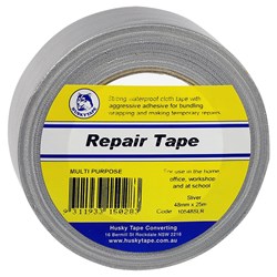 CLOTH TAPE SILVER 48MM X 25M