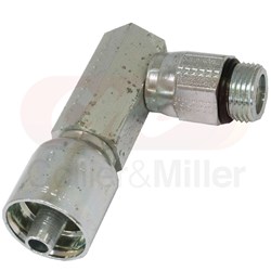 SWAGE TAIL UNO 90' M SWIVEL