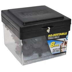 ADJUSTABLE TOGGLE BALLS