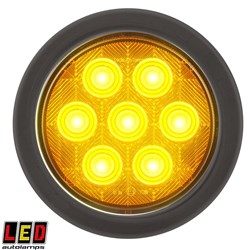 LED AMBER LAMP 12/24V