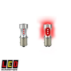 RED BAYONET BAY15D LED GLOBE