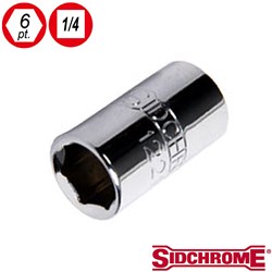 SOCKET 6PT 1/4 DRIVE 3/8