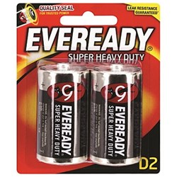 EVEREADY D BATTERY PK2