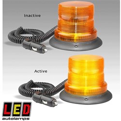 AMBER MAG LED CLASS 2 STROBE