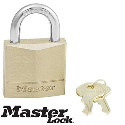 BRASS PADLOCK 30MM SINGLE PACK