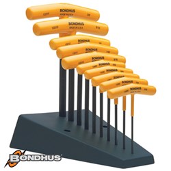 BONDHUS T-HANDLE HEX SET AF
