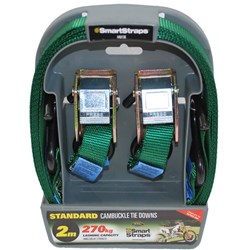 CAMBUCKLE TIE STRAP 2M PACK 2