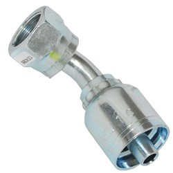 SWAGE TAIL JIC 45' F TUBE