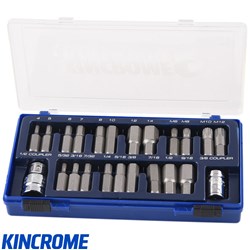 KINCROME HEX&SPLINE DRIVE KIT