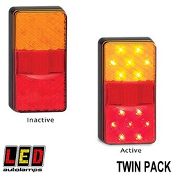 LED TRAILER LAMP TWIN PACK