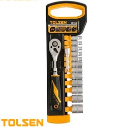 TOLSEN METRIC SOCKET SET 14PC