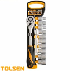 TOLSEN METRIC SOCKET SET 12PC