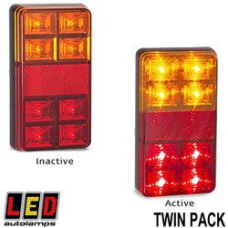 LED TRAILER LAMP COMBO TWIN