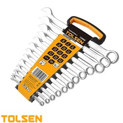 TOLSEN COMB SPANNER SET 12PC