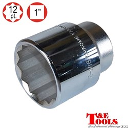 SOCKET 12PT 1" DRIVE 2-1/16