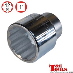 SOCKET 12PT 1" DRIVE 2-1/8