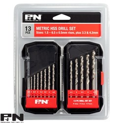 P&N METRIC DRILL SET 13PC