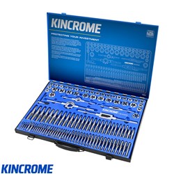 TAP&DIE SET 110PC AF-MET