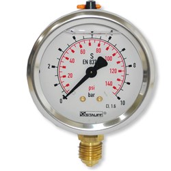 DIAGNOSTIC GAUGE 145PSI 63MM