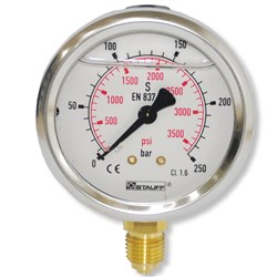 DIAGNOSTIC GAUGE 3600PSI 63MM