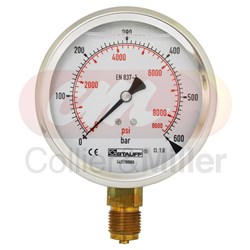 DIAGNOSTIC GAUGE 8500PSI 100MM