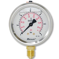 DIAGNOSTIC GAUGE 90PSI 63MM