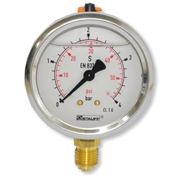 DIAGNOSTIC GAUGE 58PSI 63MM