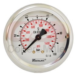 DIAGNOSTIC GAUGE 1450PSI 63MM